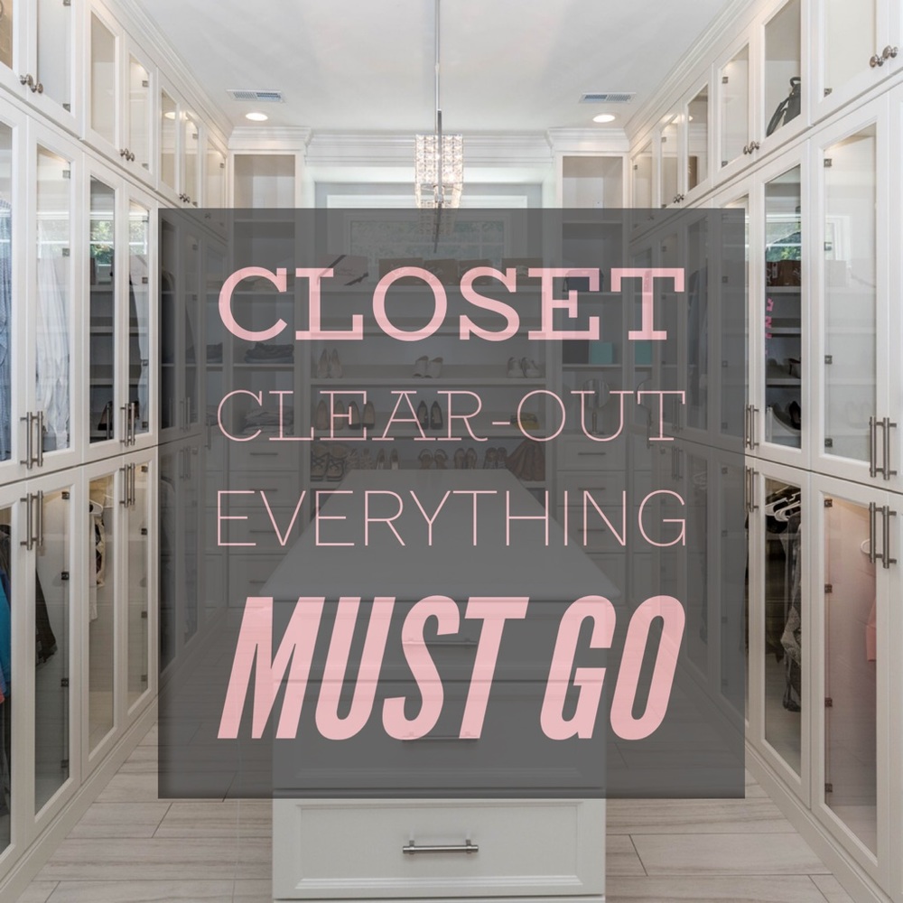 🔥 EVERYTHING MUST GO❗️ CLOSET CLEAR OUT‼️ 🔥